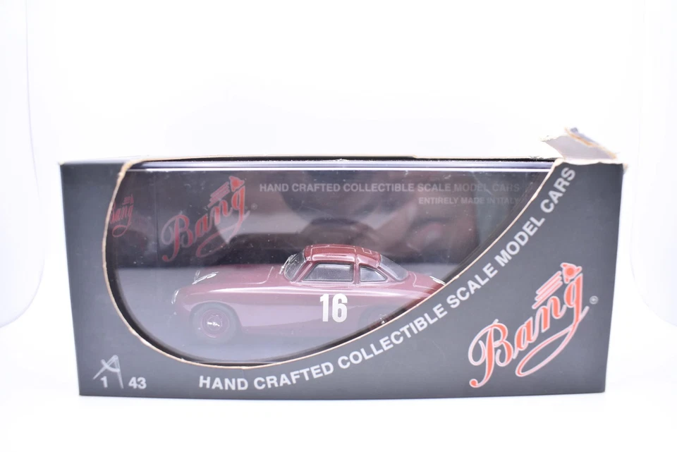 Modellino auto scala 1:43 MERCEDES 300 SL bang diecast modellismo da collezione - Immagine 4 di 4