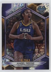 2023-24 Bowman U Best Speckle Refractor Angel Reese #44