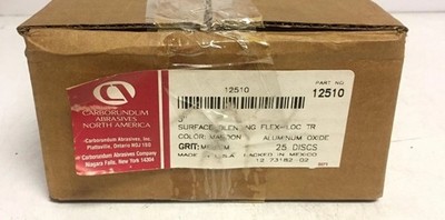 Carborundum 3'' Flex-Loc Blending Disc Medium Maroon 25/Box