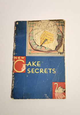 Swans Down New Cake Secrets Recipe Booklet including 2 other recipe booklets