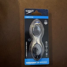 NEW Speedo Vanquishers 2.0 Mirrored Racing Googles