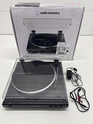 Audio-Technica AT-LP60X-BK Fully Automatic Belt-Drive Stereo Turntable(read)***
