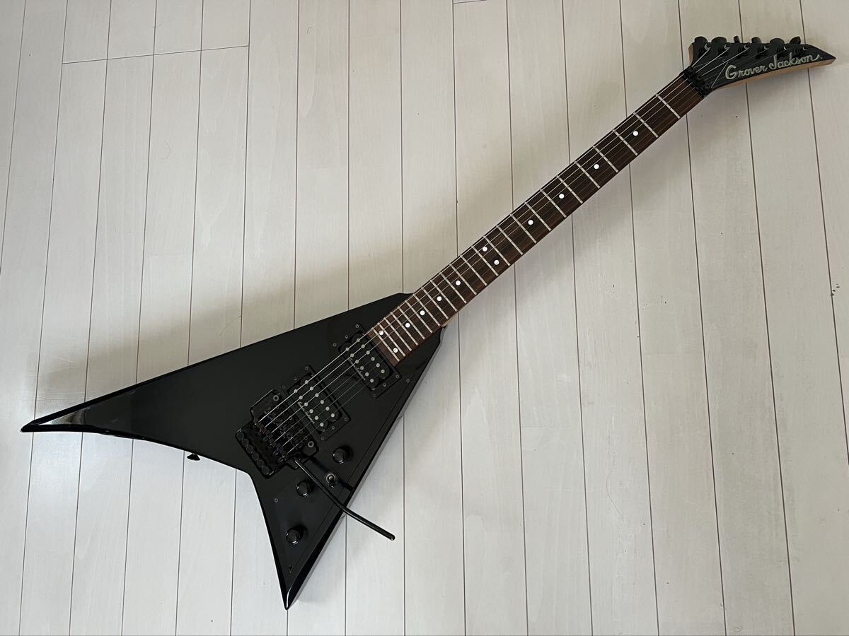Grover Jackson RR-CU ジャクソン ランディV Grover Jackson Randy Rhoads Flying V RR-C.U-50 1996 Pewter