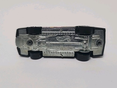1988 Hot Wheels #3 Chevrolet 350 Monte Carlo Stock Car 1/64 Black Malaysia - Picture 7 of 7