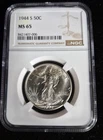 1944 Walking Liberty Half Dollar- NGC MS 65