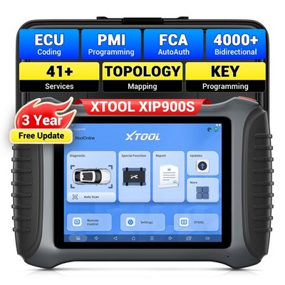XTOOL IP900S Topology MAP ECU Coding Scanner Auto Diagnostic Tool 41+ Services