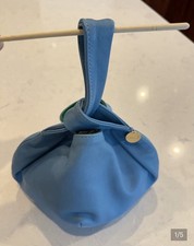 Clare V. Chou Chou Small Sky Blue Crescent To...