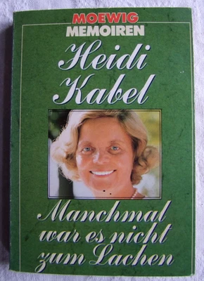 Heidi Kabel signiertes Expl. "Manchmal war es nicht zum Lachen",Widmung an Samml - Bild 1 von 4