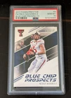 2017 Panini Prestige Patrick Mahomes II RC #8 Blue Chip PSA 10 GEM MINT!