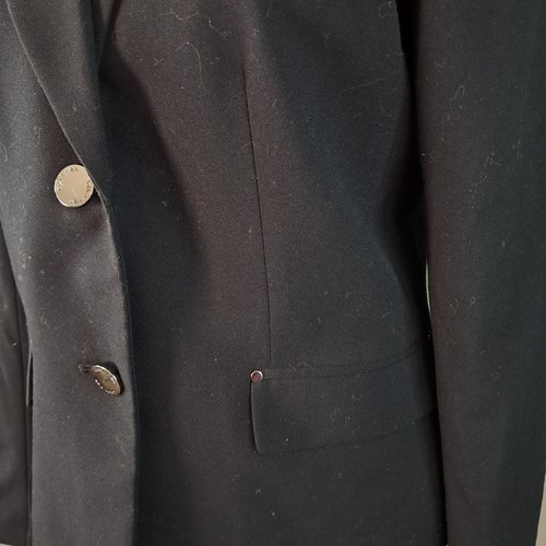 Blazer Calvin Klein Cuello Muesca Dos Botones Power Oscuro-Azul Marino-Azul Talla 4 - Imagen 3 de 9
