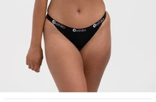 ETHIKA XS Women’s Thong OR  Cheeky You Choose Midnight Black NWT Ships FREE 