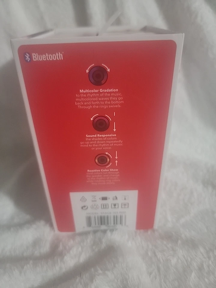 TWS Cyber Tone Mini Wireless LED Party Speaker Bluetooth 5.3 Portable Speaker - Image 3 of 4