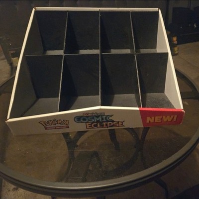 Pokémon Sun & Moon Cosmic Eclipse Empty Blister Pack Display Box No Cards