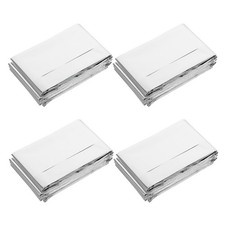 4 Pcs Keep Warm Blankets Emergency Blanket Thermal Insulation For Outdoor Use