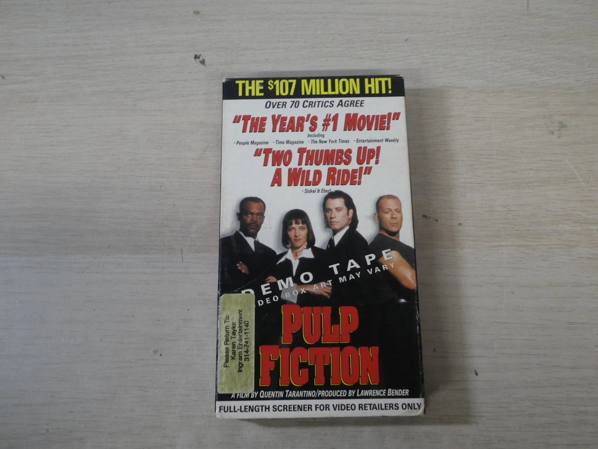 Preços baixos em Fitas VHS Pulp Fiction John Travolta | eBay