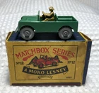 Matchbox/Lesney #12A LAND ROVER, w/Type B Box, in Mint condition!