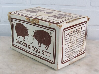 Taylor & Ng Breakfast Bacon Egg Set Cast Iron Bacon Press NIB