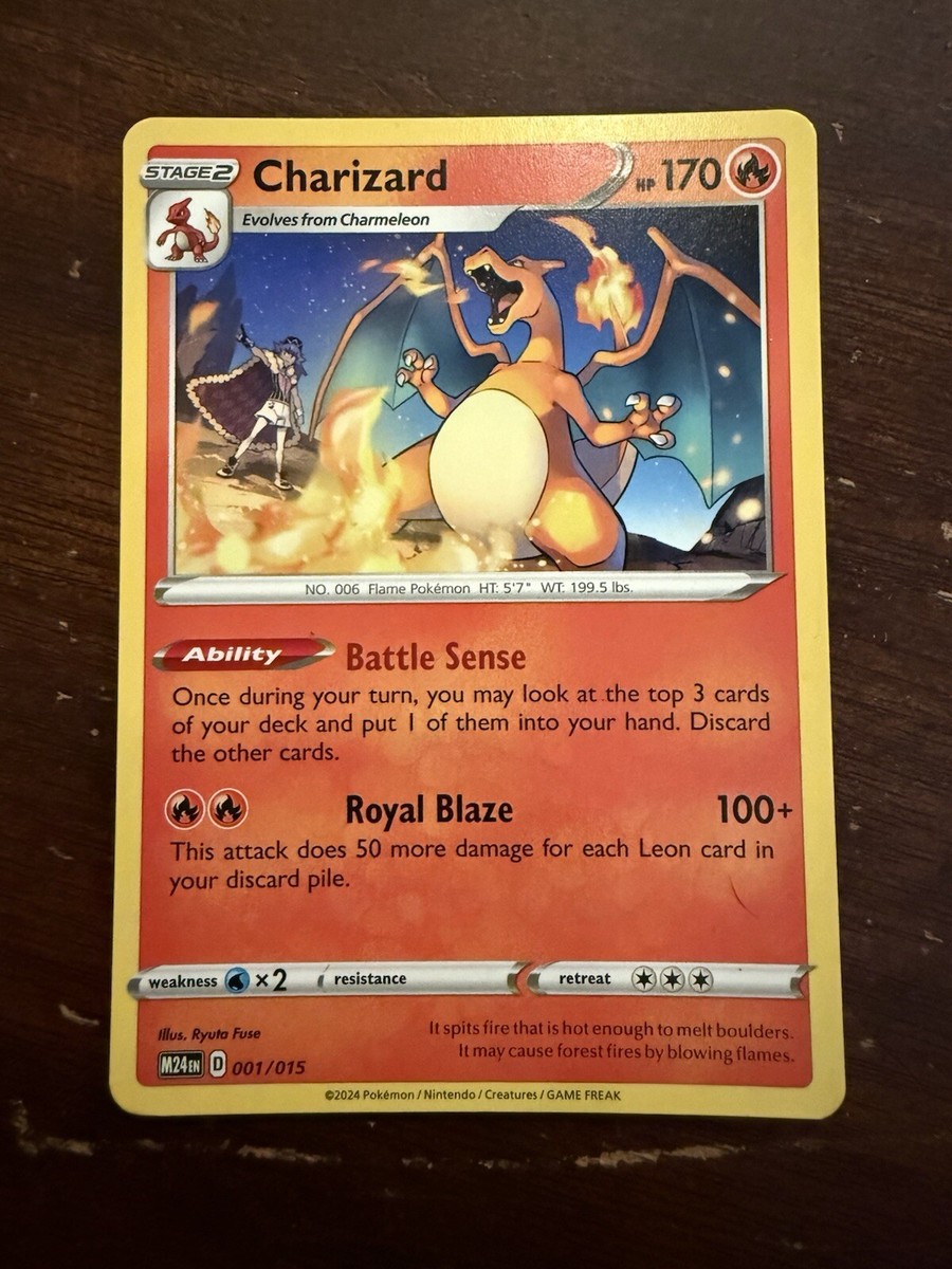 Charizard 2025 U.S. McDonald's Happy Meal Pokemon Promo M24