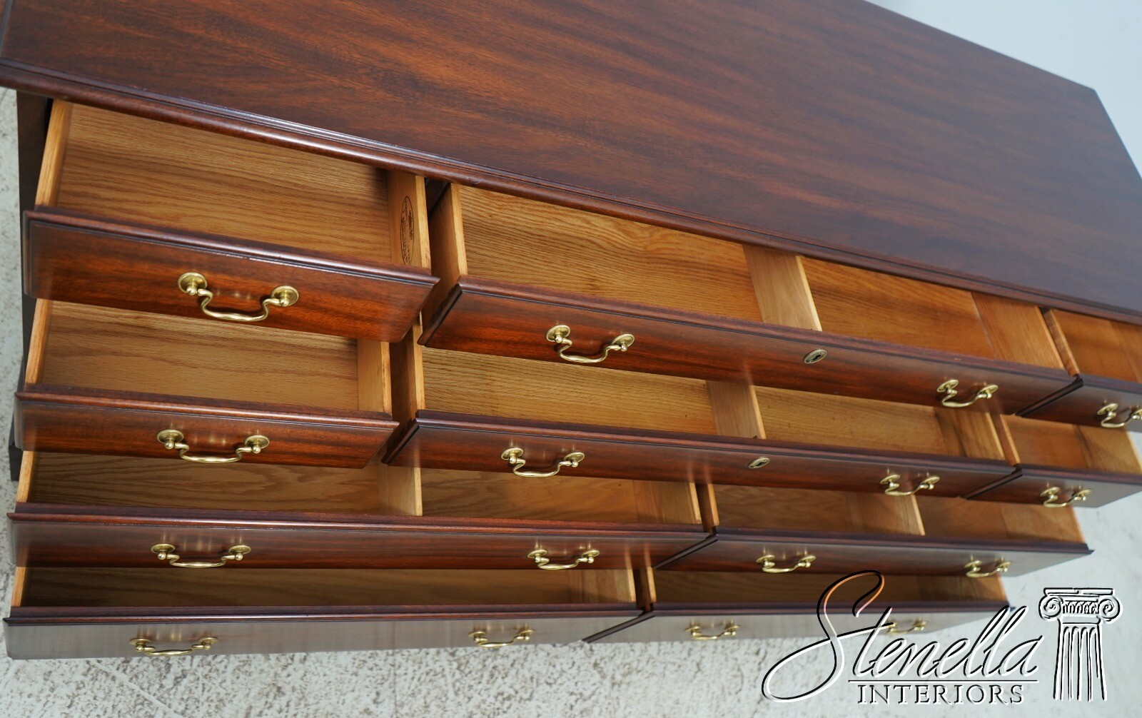 61957EC HENKEL HARRIS Mahogany Model 124 Bedroom Dresser eBay