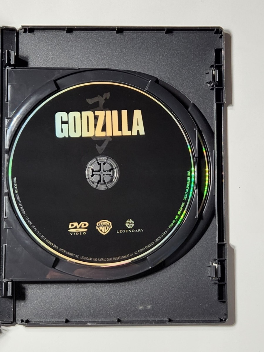 GODZILLA (2014, DVD, Aaron Taylor-Johnson, Widescreen