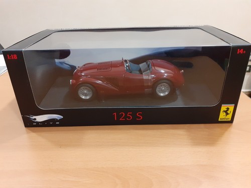 Hotwheels Elite Ferrari 125 S 1:18 Edizione Limitata - Foto 3 di 4