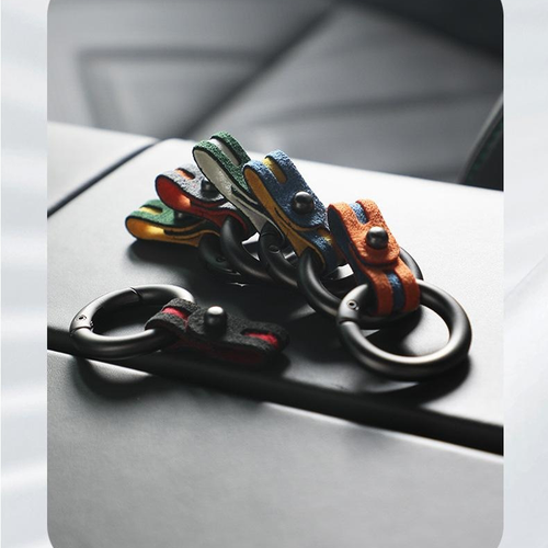 Suede Leather Car Key Case Cover For Volvo V60 V40 S80L XC60 S60 Cross Country - Picture 9 of 16