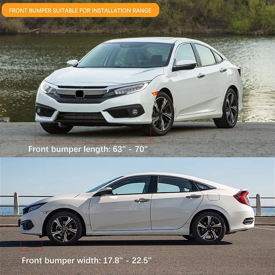 Para Mercedes Benz A45 AMG W176 para-choque dianteiro de fibra de carbono divisor de spoiler labial - Imagem 3 de 4