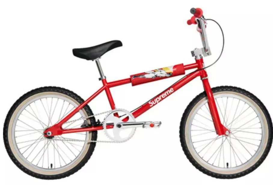 SUPREME x S M 1995 BMX DIRTBIKE RED BIKE NEW