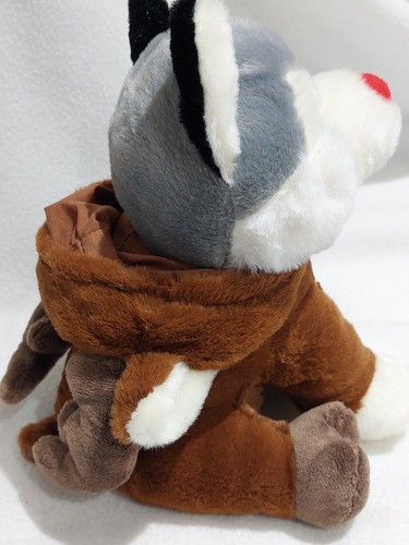 Official Silverstone Motor Sport Dog Dressed Up As Reindeer soft toy plush Prop - Picture 15 of 17