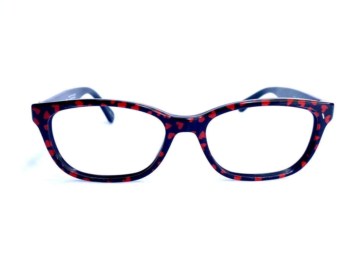 Kate Spade Elora 0QHH Eyeglasses FRAMES ONLY Women 52-16-135 Red Black Stripe kate spade new york Red Plastic Eyeglass Frames for sale | eBay main image 4