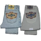 Mens Straight Leg Jeans Cotton Trousers Heavy Duty Denim Pants UK, 28W to 44W