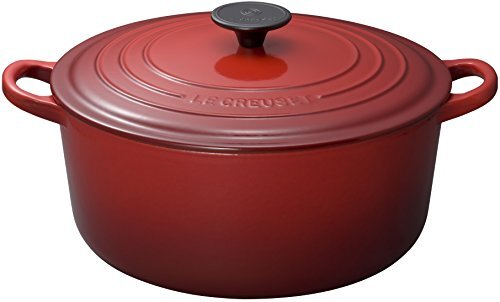 Le Creuset Enameled Cast-Iron 9-Quart Round French Oven Red - Picture 1 of 1