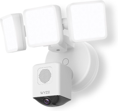 Pro Floodlight Camera - 3000-Lumen, 2.5K HD, Night Vision, Alexa & Google Compat