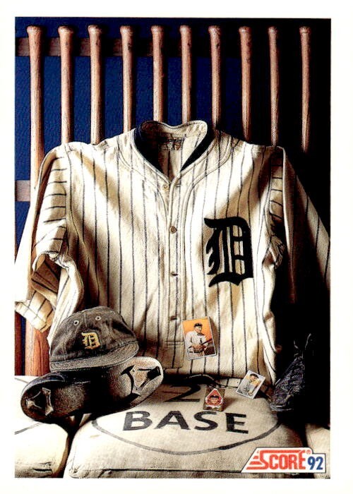 1992 Score #878 Ty Cobb Detroit Tigers HOF