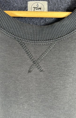 Tom Cridland Sweatshirt Herren 4XL dunkelblau Fleece gefüttert Langarm - Bild 5 von 10