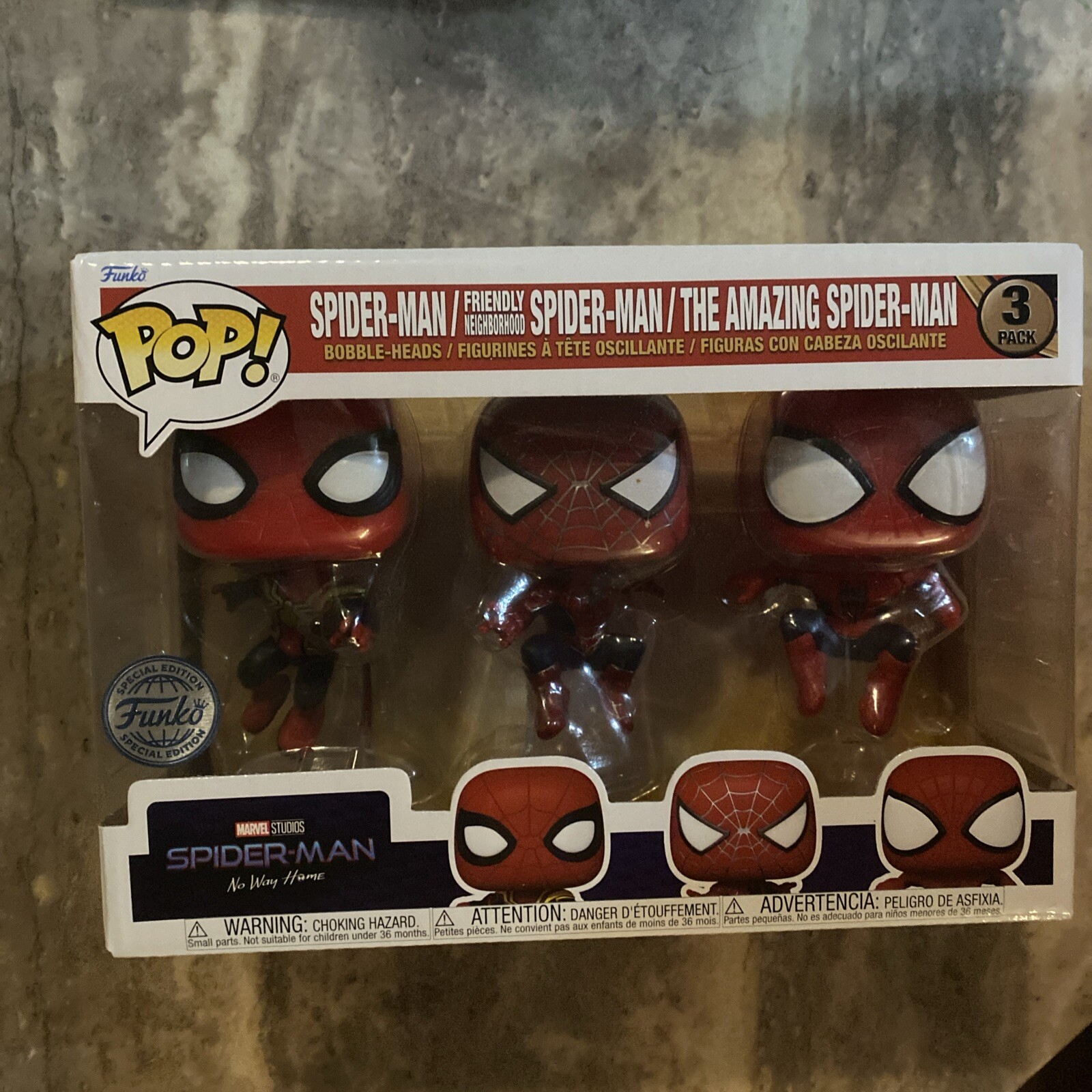 Sale Funko Pop! Vinyl: Marvel - Spider-Man / Friendly Neighborhood Spider-Man /...