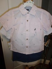 NAUTICAL BOY'S 3PC OUTFIT SIZE 4 MSRP 69