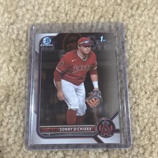 2022 1st Bowman Chrome Sonny DiChiara Rookie RC #BDC-16 Angels MLB Baseball