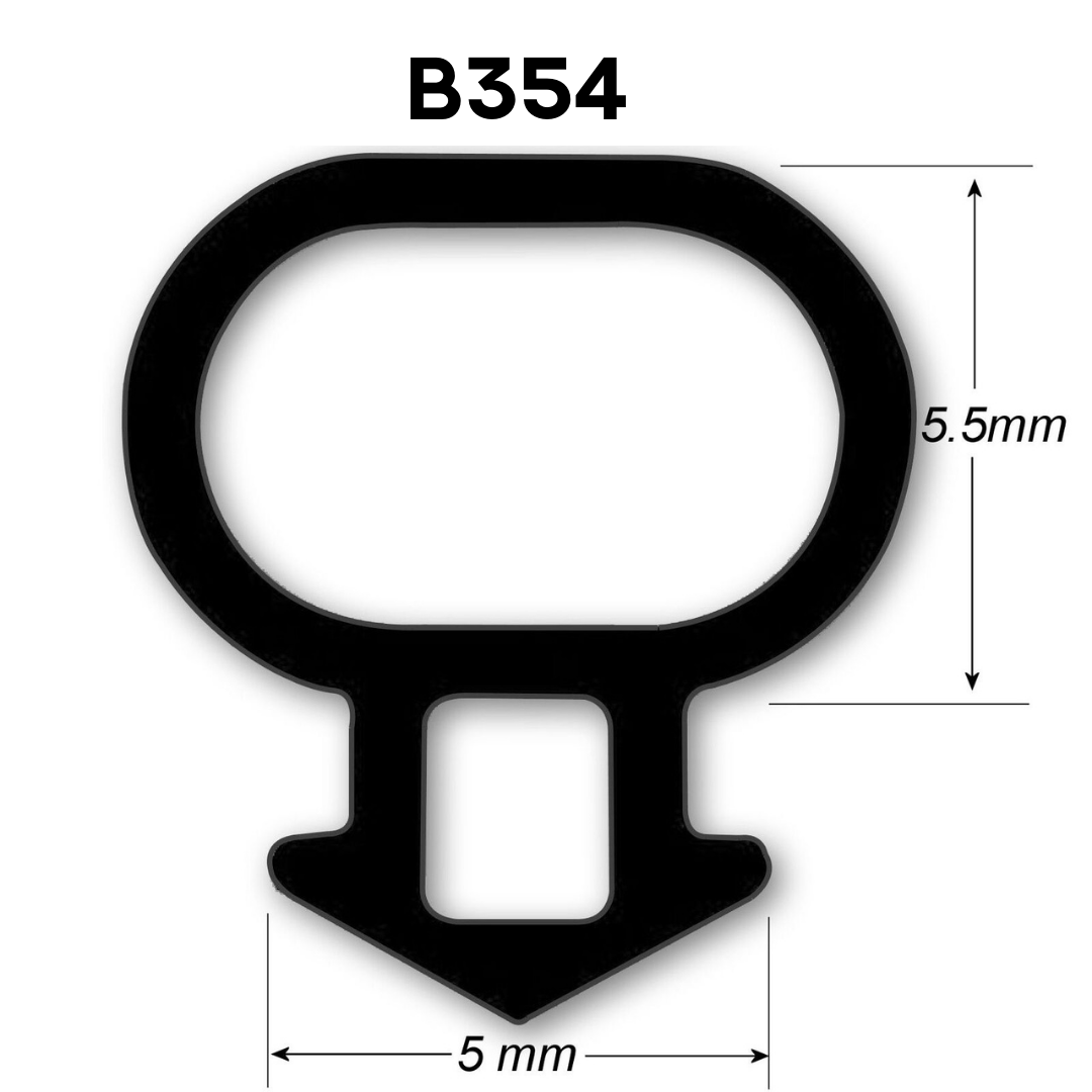 20m/25m UPVC Window Door Gasket Seal Double Glazing Bubble Rubber Repair Draught eBay