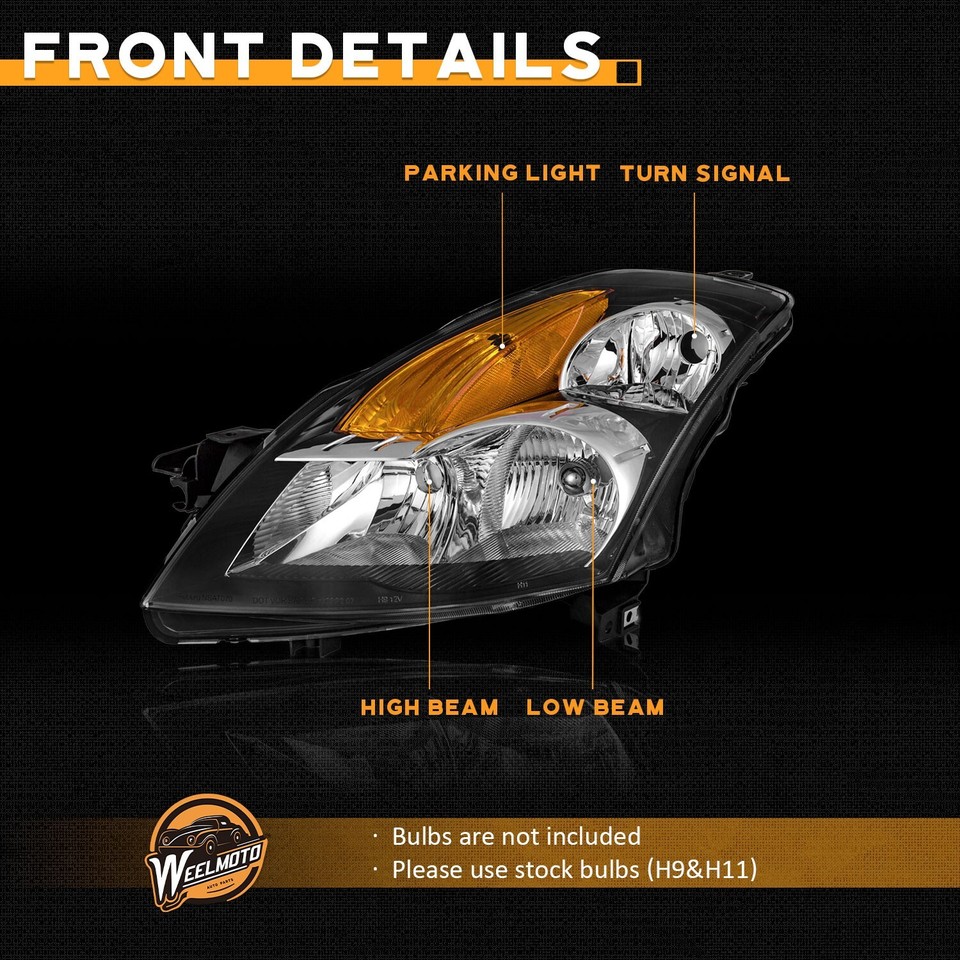 Garage-Pro Passenger Side Headlight for Nissan Altima 2007 Garage-Pro Passenger Side Headlight for Nissan Altima 2007