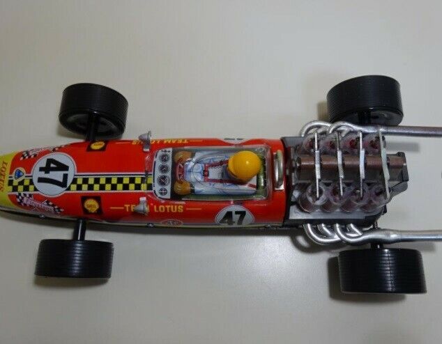 Daishin LOTUS 49 FORD F1 Tin car Japan second hand Mystery Daishin LOTUS 49 FORD F1 Tin car Japan second hand Mystery