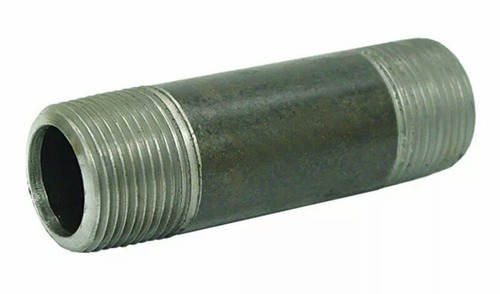 2 Anvil 8700150702 Galvanized Steel Pipe Fitting Nipple 3/4 NPT Male x 5” (2PAC)
