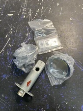 Emtek Tubular Pocket Door (Round Passage, Polished Chrome (US26))