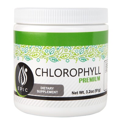 Epic Black Label Premium Chlorophyll  Powder Dietary Supplement 3.2 oz (91g)