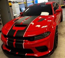 Dual Redline Racing Rally Stripe For Dodge Charger Srt Widebody Redeye Hellcat