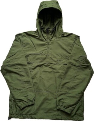 Carhartt WIP Herren Regenmantel Windbreaker Pullover wasserabweisend KHAKI Medium 159 