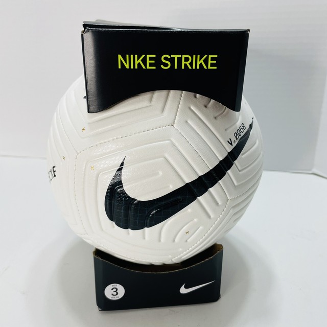 Nike Flight Strike Round Soccer Football Ball White/black Cn5183-100 Size 5 USA for sale online 