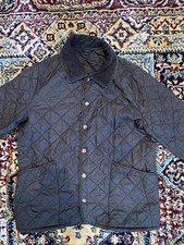 Barbour Liddesdale Quilted Jacket Large Men Black