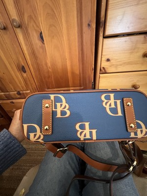 Dooney & Bourke Blue Monogram Backpack | eBay display picture 2