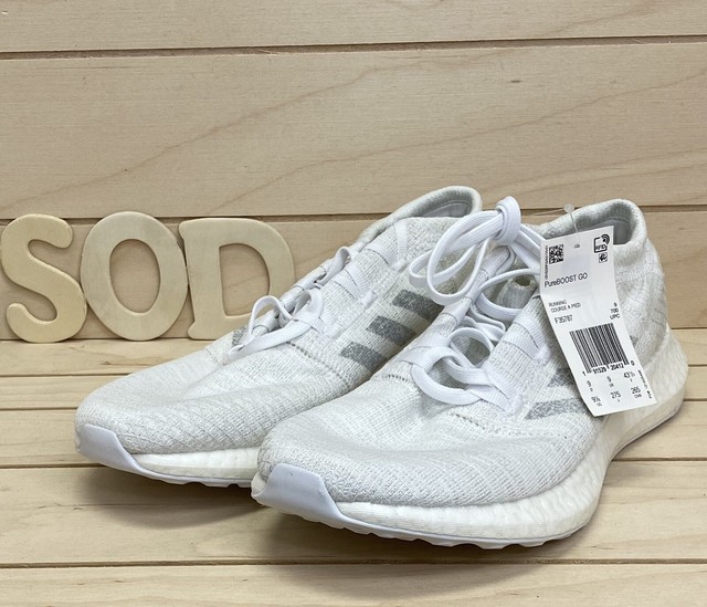 adidas Pureboost Go Size 9.5 White Boost Running F35787 Retail for sale online | eBay